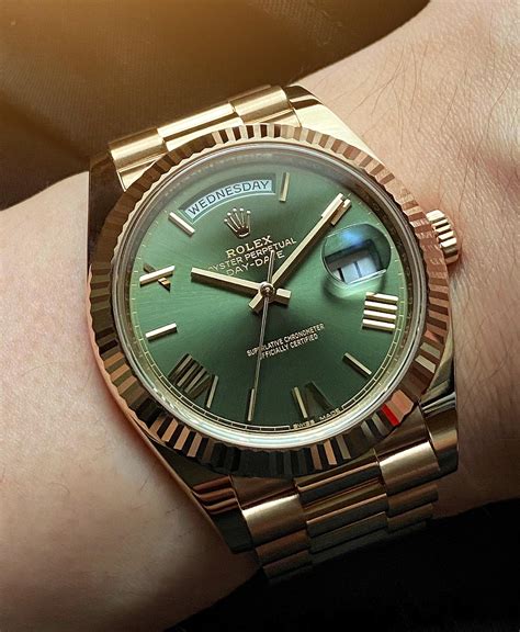 rolex day-date 60th anniversary discontinued|rolex everose gold day date.